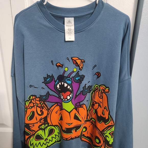 Disney Stitch Halloween Long Sleeve - Picture 1 of 6